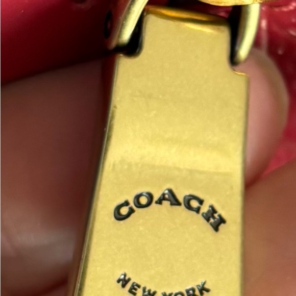 COACH (+4 free items*) Legacy Zip Top Crossbody Bag Signature Leather, brass - Picture 4 of 10